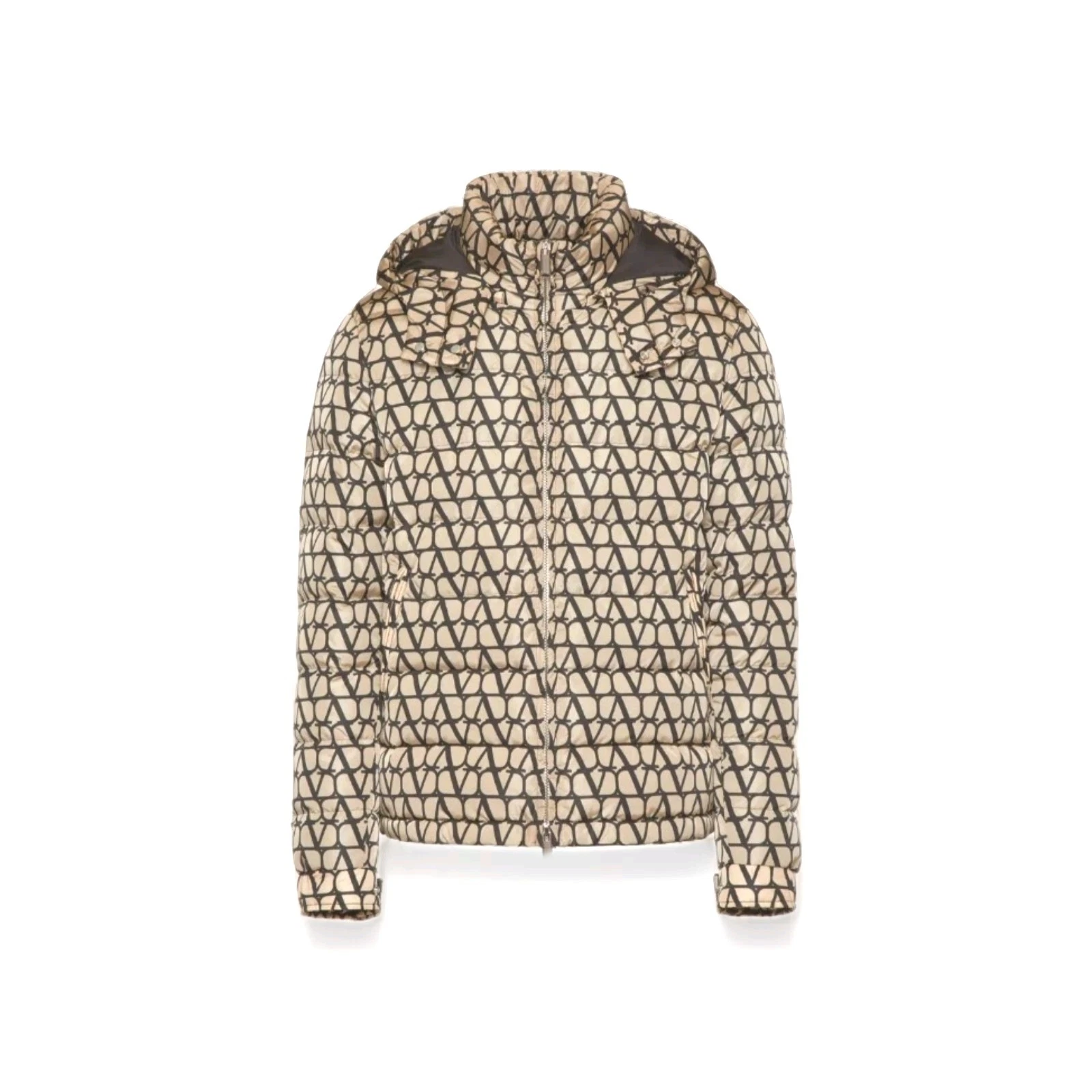 Giacca a vento Valentino Garavani nylon toilette stampa iconografica taglia 52