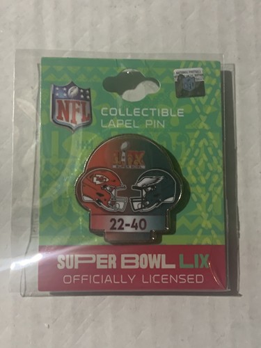 Spilla punteggio Philadelphia Eagles Super Bowl LIX Champions - Foto 1 di 3