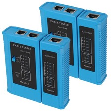 2 PCS LAN Cable Tester RJ45 RJ11 RJ12 Network Ethernet Tracker Checker Tool