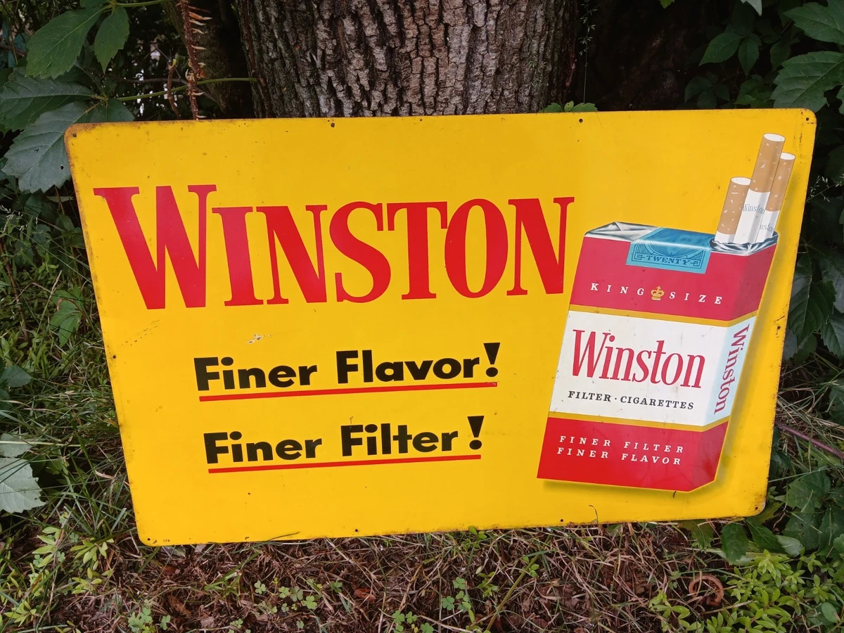 P*e様 ブリキ看板、Winston 、 Winston Sign | eBay