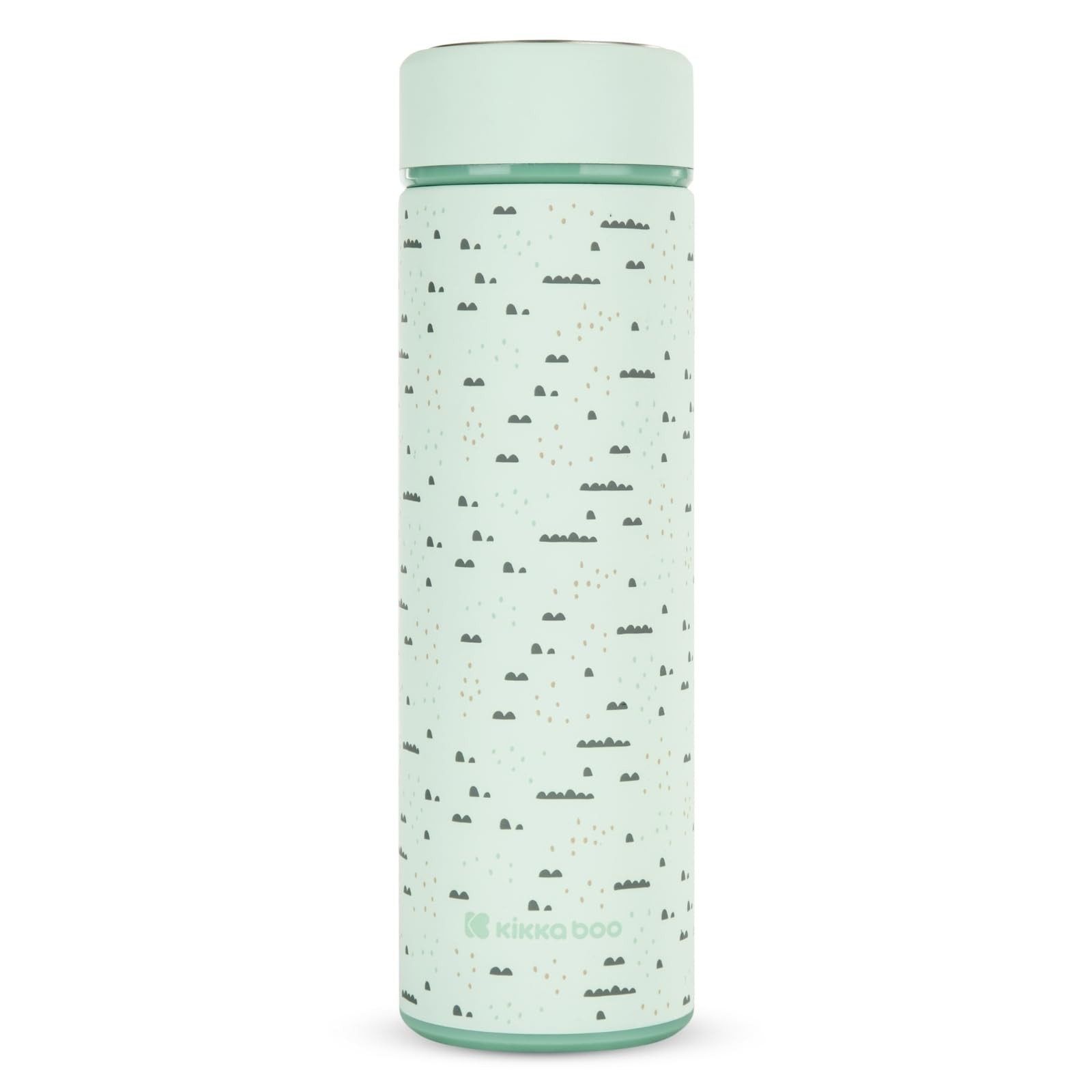 KikkaBoo SAVANNA Thermos Pappa Neonati 500ml In Acciaio Inossidabile, Ermet svlt