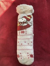 Snoopy Extra Fluffy Plush Socks Set Woodstock Snoopy Peanuts Christmas Gift NEW