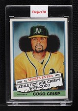 2021 Project 70 Online Exclusive 1976 Topps Baseball Coco Crisp Jonas Never 1s8