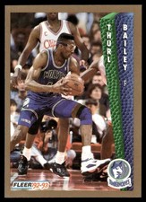 1992-93 Fleer Thurl Bailey Minnesota Timberwolves #131