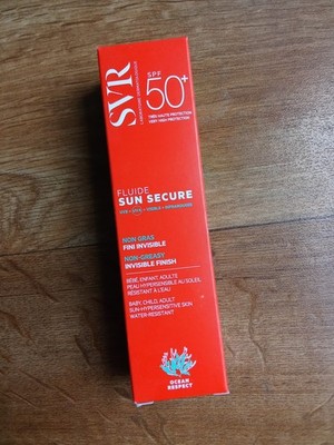 SVR Sun Secure Fini Invisible SPF50+ Fluid Sonnencreme Empfindliche Haut UVA 50ml