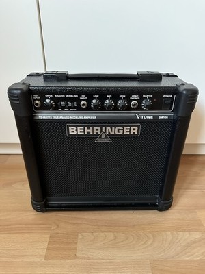 Behringer V-Tone GM108 Guitar Amplifier 15W Modelling Amp Verstärker E-Gitarre
