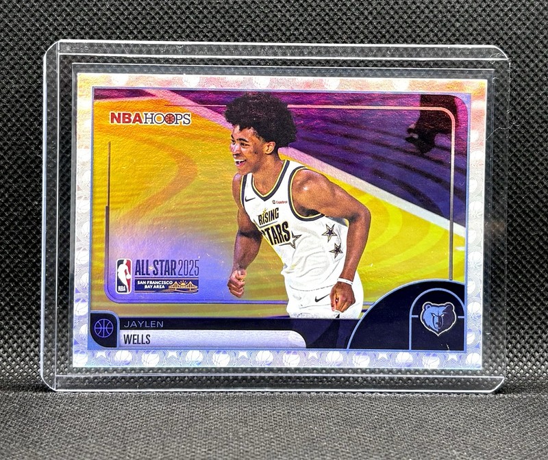 2025-26 Topps NBA Hoops Jaylen Wells #295 All-Star Memphis Grizzlies NBA
