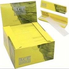 x50 Carnets de 32 Feuilles à Rouler Slim Longue ocb Ace Rolling Paper