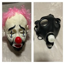 RARE Slipknot Clown ODDBALL Mask 1997 Paper Magic Group Pink Vintage + Israeli