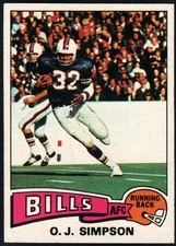 1975 Topps Football - Pick A Player - Cards 401-528