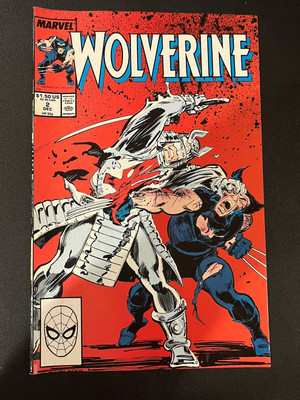 Wolverine #2 (Marvel Comics December 1988) Silver Samurai