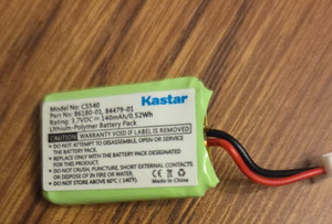 CS540, C054 Battery Replacement, 86180-01, 84479-01, CS540 Battery for Plantr...