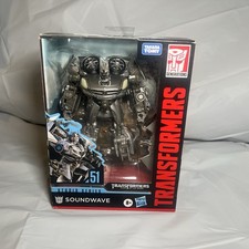 In Hand Transformers Studio Series 51 Deluxe Dark of the Moon Soundwave Figure