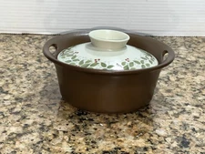 Vintage NORGE FIGGJO FLAMEWARE "Brazil" Vulcanus FF Norway 1QT Casserole
