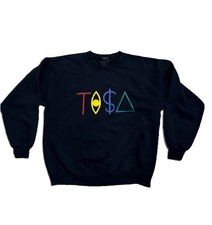 TISA TI$A SWEATSHIRT CREWNECK MENS LARGE BLACK TYGA LAST KINGS BIG SEAN TISA TI$A SWEATSHIRT CREWNECK MENS LARGE BLACK TYGA LAST KINGS BIG SEAN
