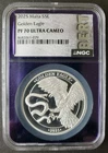 2025 Malta 5 Euros 1oz Silver Golden Eagle NGC PF70 Ultra Cameo