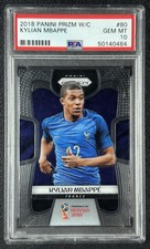 KYLIAN MBAPPE PSA 10 2018 PANINI PRIZM WORLD CUP #80 ROOKIE RC FRANCE 0484