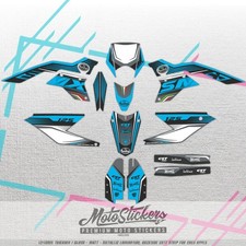 FB Mondial SMX 125i Enduro Aufkleber Blau Farbe