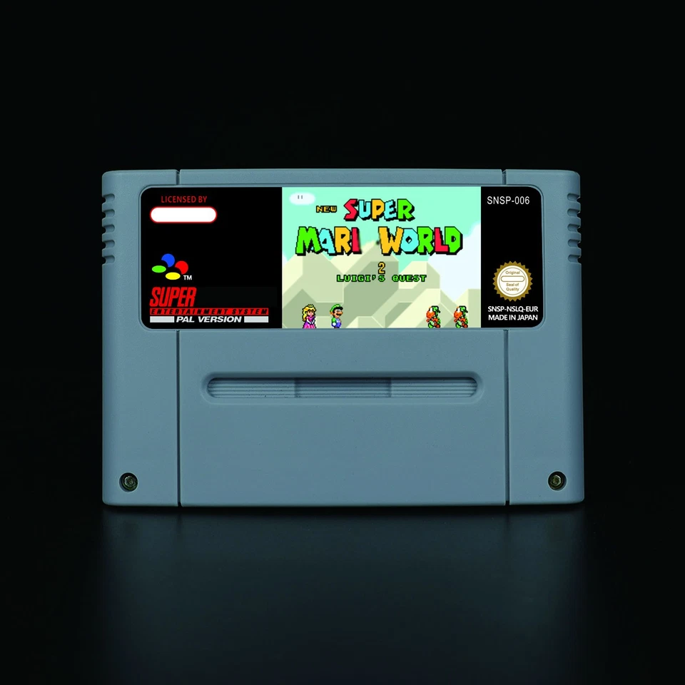 H@CK ROM New Super Mario World 2 - Luigi's Quest FOR SNES FOR SNES PAL - Bild 1 von 1