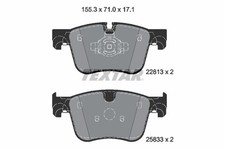 TEXTAR Bremsbelagsatz Scheibenbremse Q+ 2281301 für 5008 OPEL CITROËN VAUXHALL 2