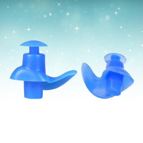 5 Paires De Bouchons D'oreilles De Piscine Bouchons D'oreilles En Silicone