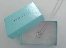 Tiffany Loving Heart Necklace in Silver