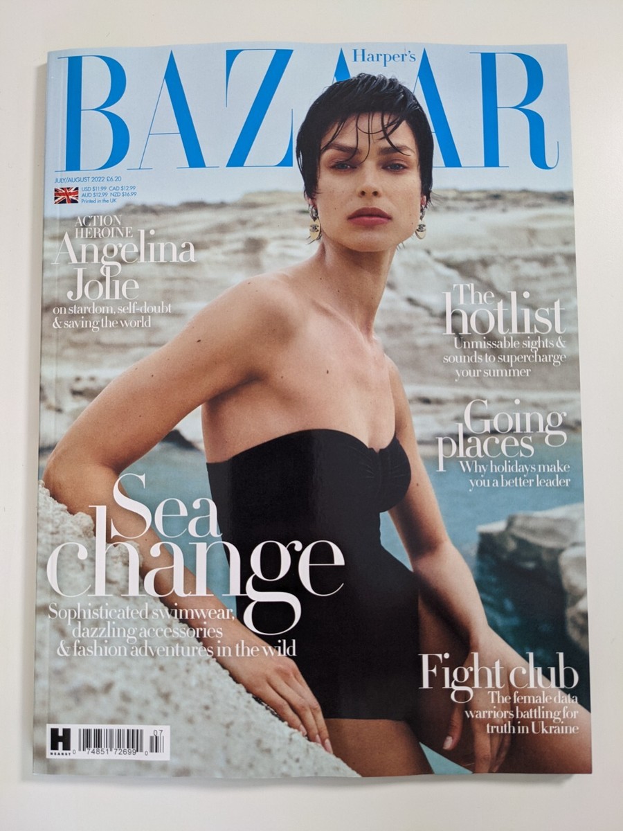 Harper's Bazaar Magazine UK July/August 2022 Angelina Jolie | Mint