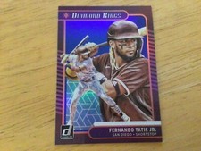 2021 Donruss Baseball Base Diamond Kings Holo Blue #27 Fernando Tatis Jr.