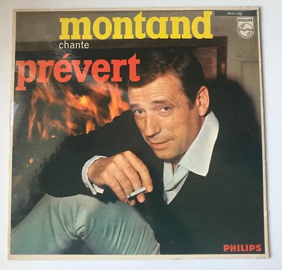 YVES MONTAND chante JACQUES PRÉVERT - Vinyl LP (L1360)