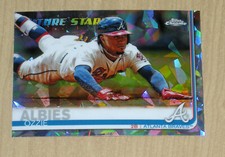 2019 Topps Sapphire Chrome base card Ozzie Albies #561