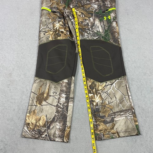 Under Armour Pants Mens Large Scent Control ColdGear Hunting Realtree Xtra Camo - Picture 13 of 18
