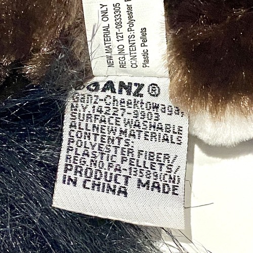 Webkinz Ganz Pinto Horse Pony Plush HM147 Brown White w/ Blanket No Codes - Picture 7 of 10