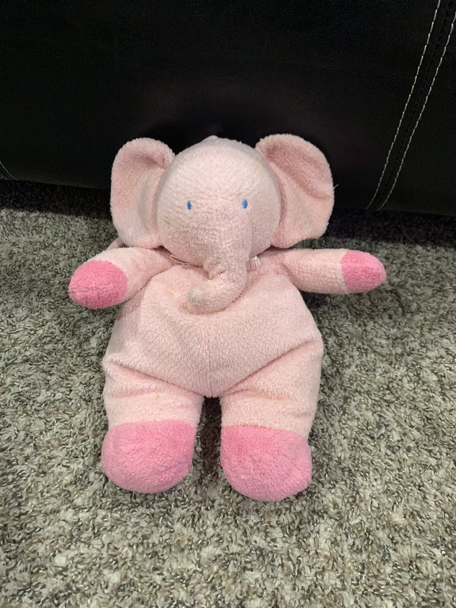 Baby crib plush elephant deals