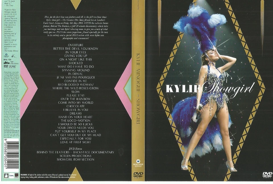 Kylie - Showgirl - The Greatest Hits Tour (DVD, 2005) - Image 1 of 1