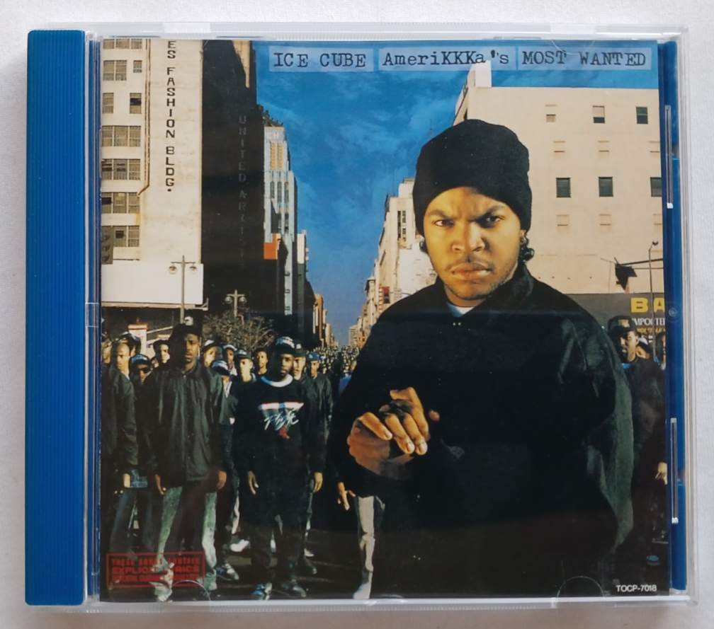 ICE CUBE - AMERIKKKA'S MOST WANTED - CD - VG+ - 1992 - JAPAN