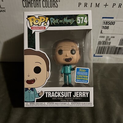 Funko Pop!: Rick and Morty Tracksuit Jerry #574 2019 Summer