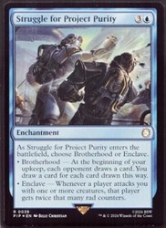 Struggle for Project Purity #39 MTG Fallout Foil