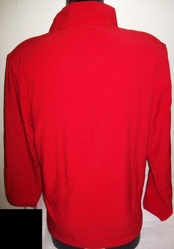 NEW MEXICO LOBOS Full Zip Casual Jacket with Sewn Logo  M L XL 2X  RED - Picture 7 of 9