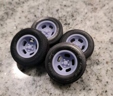 124 125 Scale Slot Mags Slotted Mags Wheelstires Resin Set