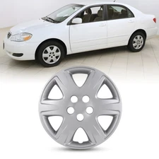 For 2005-2008 Toyota Corolla Steel Rim 1PC 15" Hubcap Wheel Covers Replacement