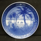 ROYAL COPENHAGEN 1972 Annual Christmas 7" Plate In The Desert DENMARK  — photo 1