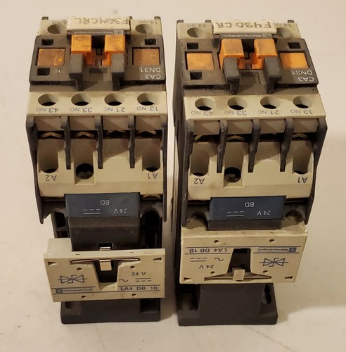 (1) Relè Telemecanico / Controllo - CA3 DN31 / 31E - LEGGI - Foto 4 di 6
