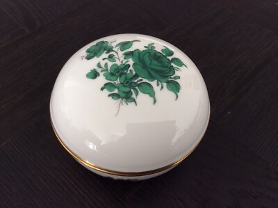 Augarten Wien Porzellan Deckeldose Handbemalt 1 Wahl 7,5cm Maria/Theresia