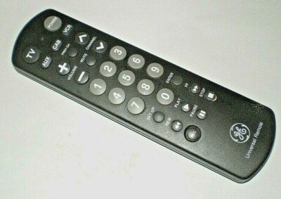 OEM GENUINE - GE GEU401 - Remote Control Universal TV VCR Tested - DD ...