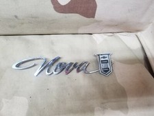 1 1964 1965 Chevrolet Chevy Nova Ii Script Emblem Oem 64 65