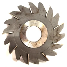 11-15/16" Side Milling Cutter, 1/2" Face Width, 2" Arbor, HSS (UI-4-C-12)