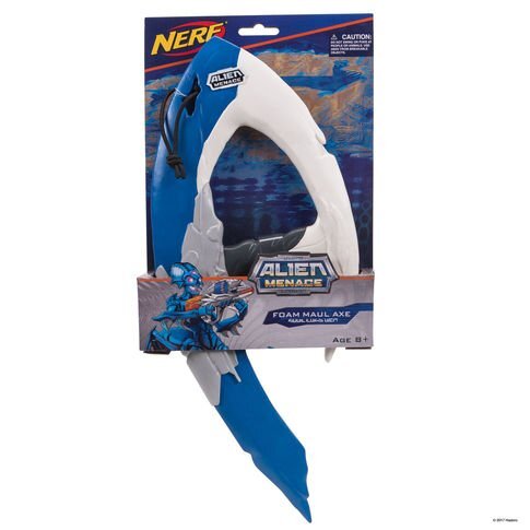 Hasbro Nerf Alien Menace Foam Maul Axe Age 8 Years & Up | eBay