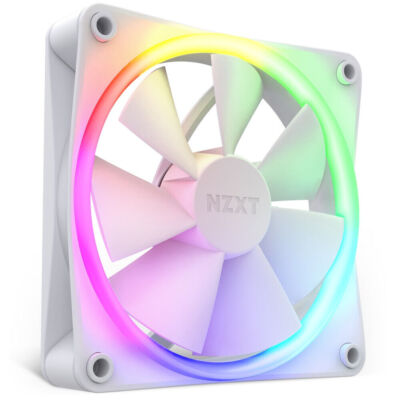 NZXT F120 RGB 120mm Gehäuselüfter - Matt Weiß