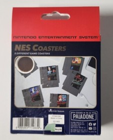 Nintendo NES Classic Video Game Cartridge Coasters 2017 Super Mario Donkey Kong