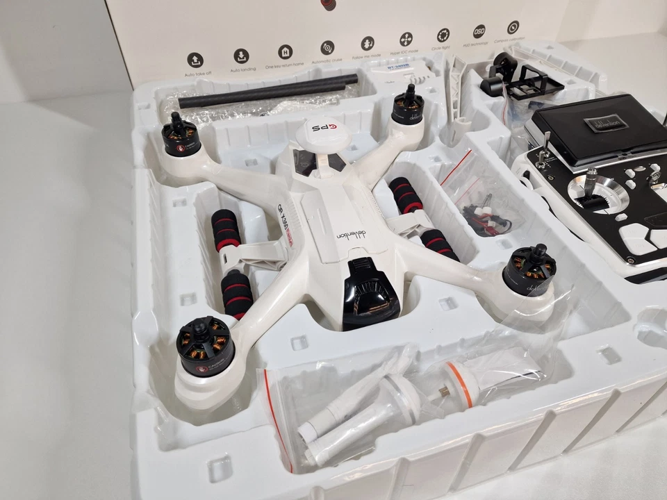 Walkera QRX350 Premium RTF F12E G3D Drohne FPV Quadrocopter UVP 1299€ OHNE AKKU! - Bild 3 von 4